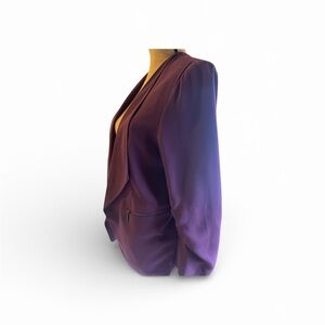 Apt. 9 Deep Purple Women's Blazer